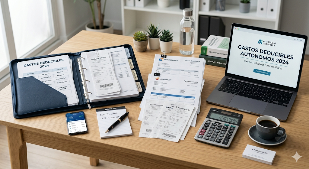 Gestión eficiente de finanzas: plataforma para calcular los gastos deducibles que permiten a los autónomos optimizar el pago de sus impuestos